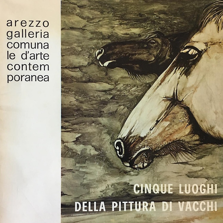 Cinque luoghi della pittura di Vacchi.