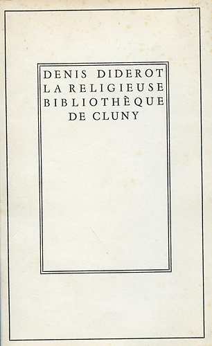 La religieuse.
