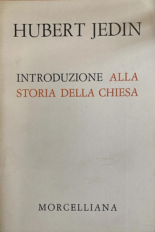 Introduzione alla storia della chiesa.
