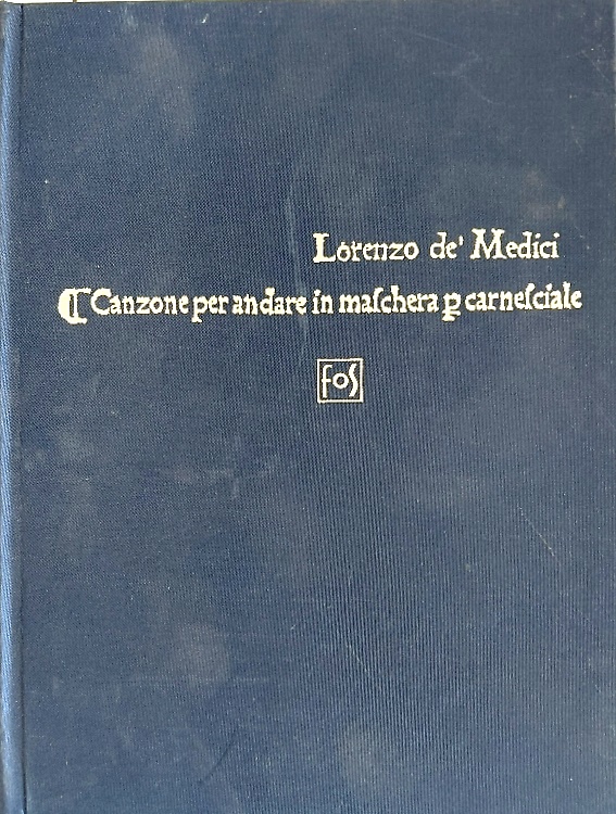 Canzone per andare in maschera per carnesciale.