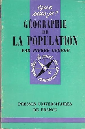 Geographie de La Population.