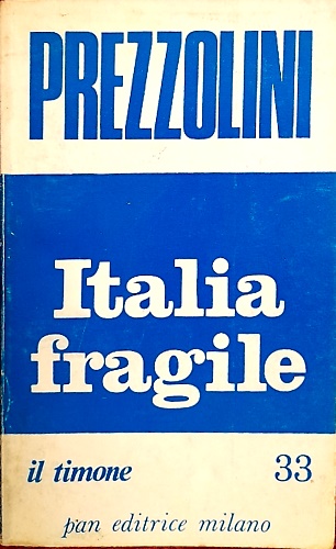 Italia fragile.