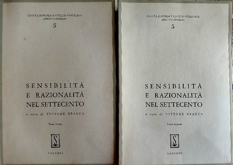 Sensibilità e razionalità nel settecento.