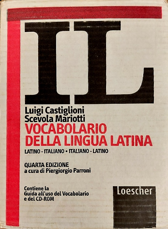 9788820166601-Vocabolario della lingua latina.