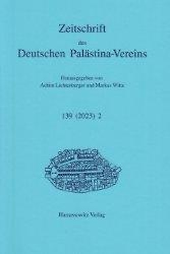 9783447183215-Zeitschrift des Deutschen Palästina-Vereins.