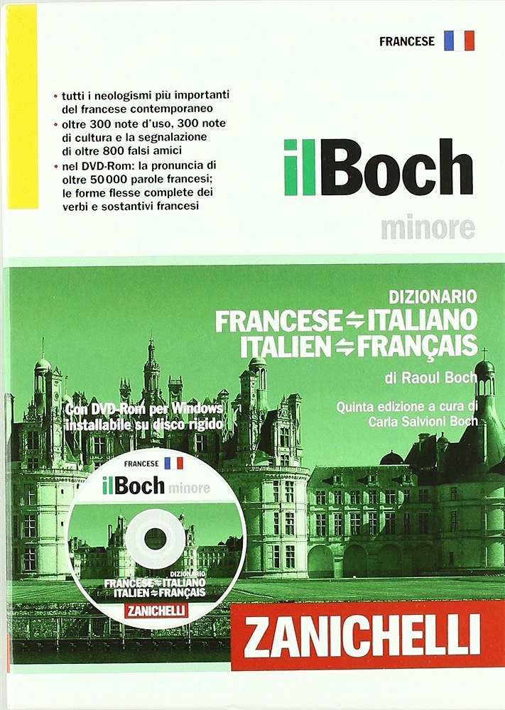 9788808049476-Il Boch minore. Dizionario francese-italiano, italien-français.