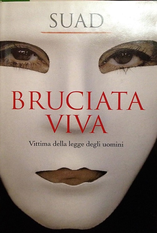 Bruciata viva.
