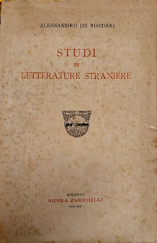 Studi di letterature straniere.
