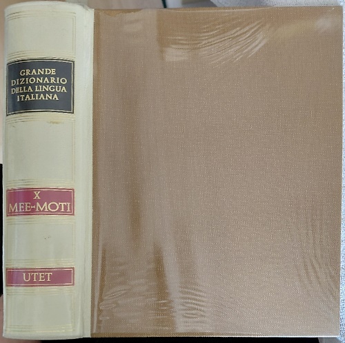 9788802025674-Grande dizionario della lingua italiana vol.10: MEE-MOTI.