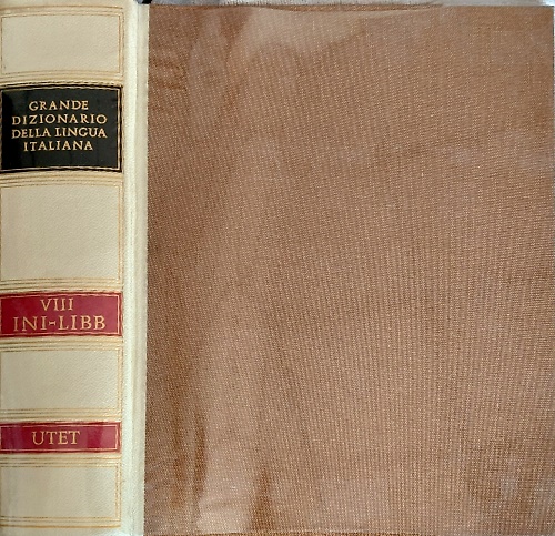9788802026183-Grande dizionario della lingua italiana vol.8: INI-LIBB.