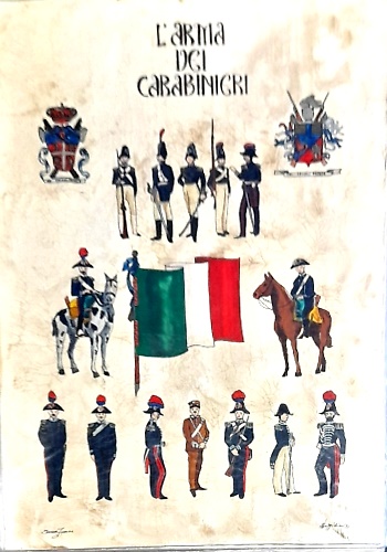 L'arma dei Carabinieri.