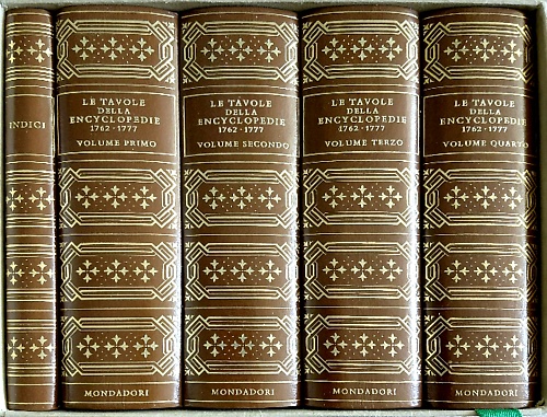 Le tavole dell'Encyclopedie di Diderot e D'Alembert. 1762-1777.