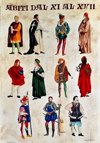 Abiti dal XI al XVII.