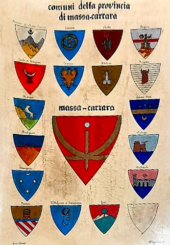 Comuni della provincia di Massa- Carrara.