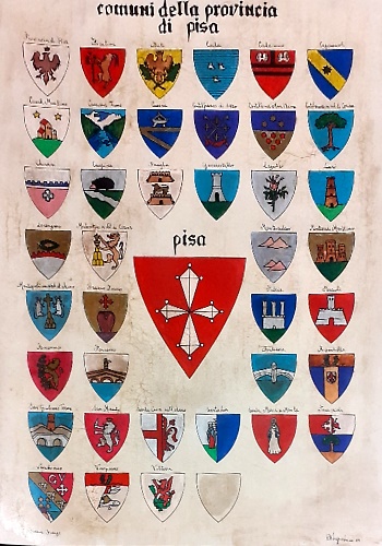 Comuni della provincia di Pisa.