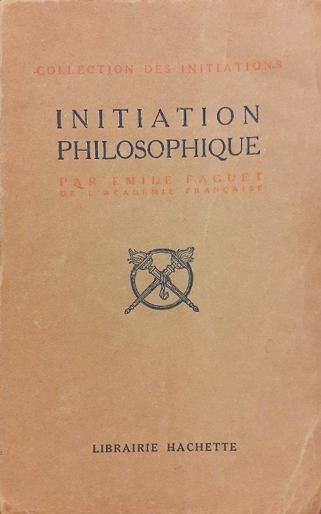 Initiation philosophique.