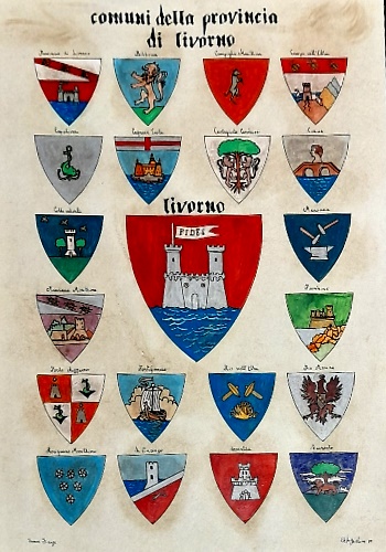 Comuni della provincia di Livorno.