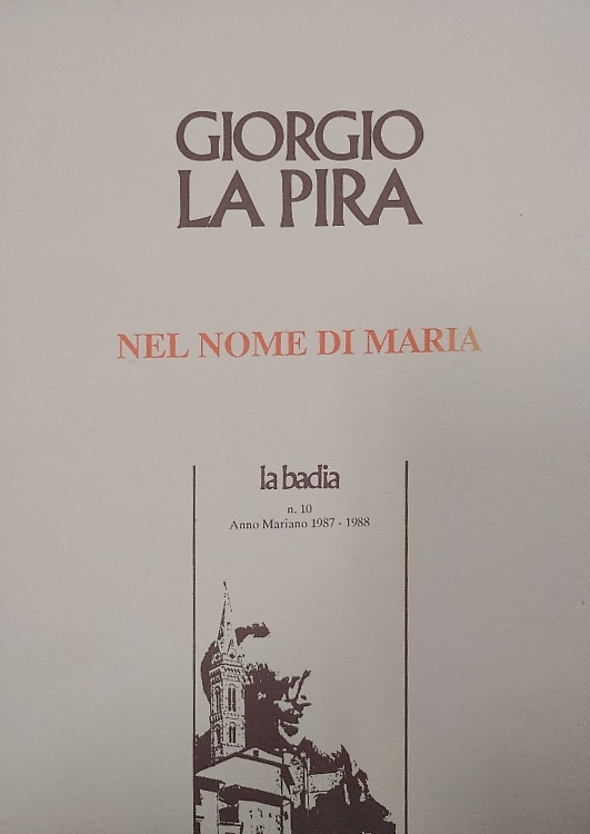 Nel nome di Maria.