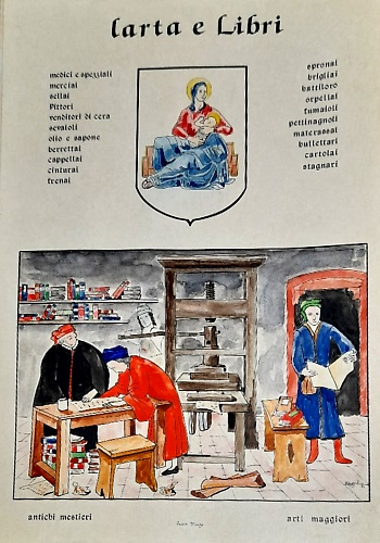 Carta e libri.
