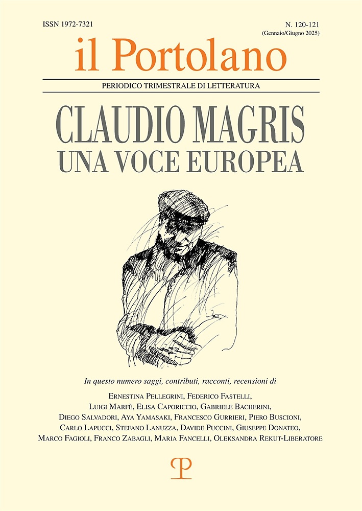 9788859625025-Claudio Magris. Una voce Europea.