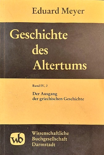 Geschichte des Altertums.