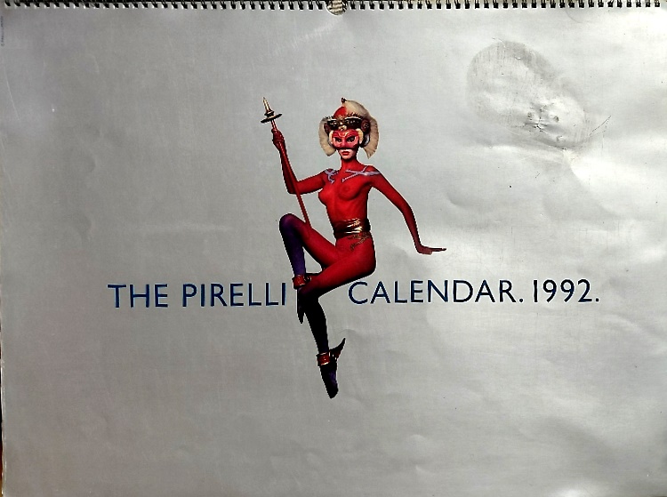 The Pirelli Calendar 1992.