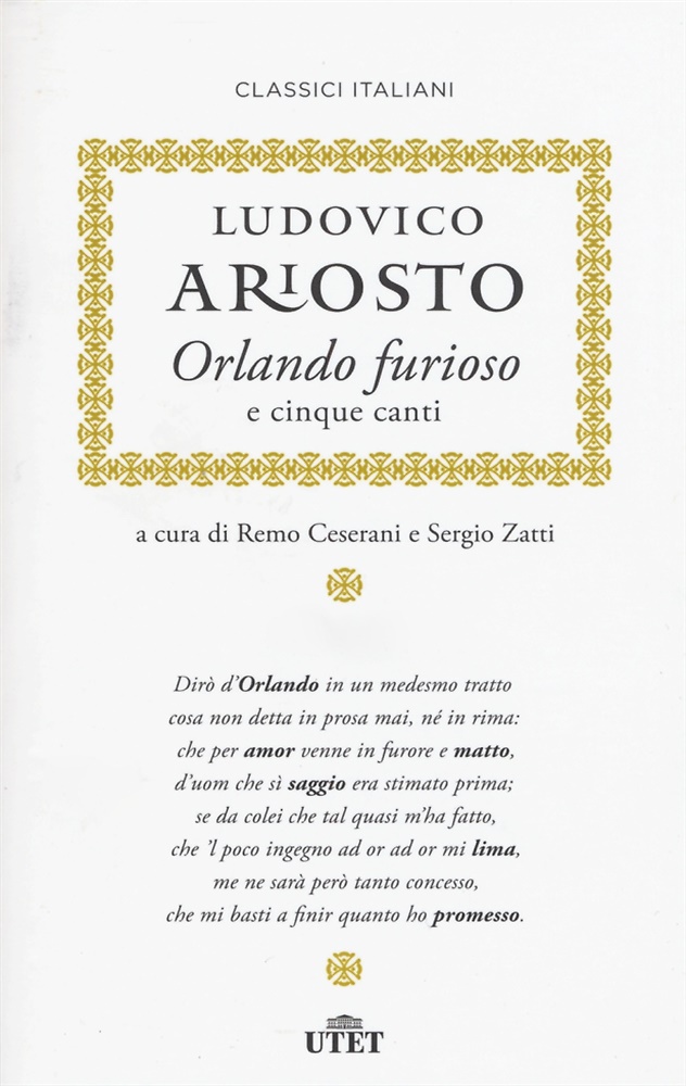 9788851134044-Orlando furioso e cinque canti.