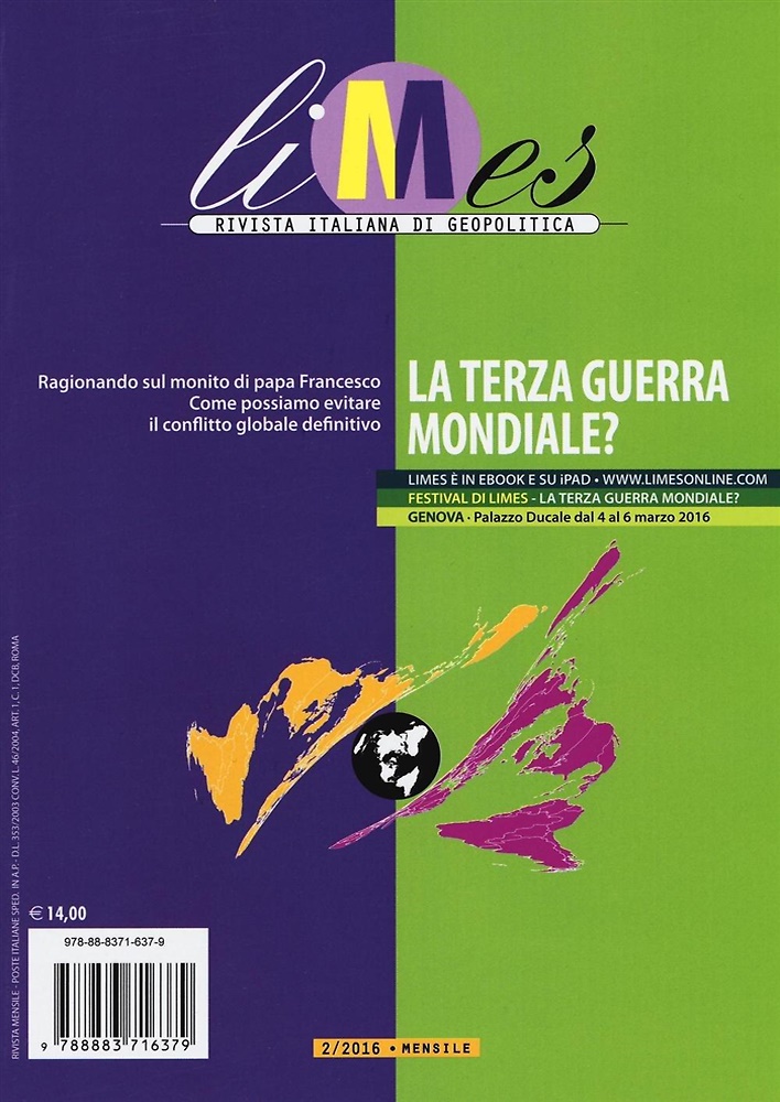 La terza guerra mondiale? Limes 2/2016.