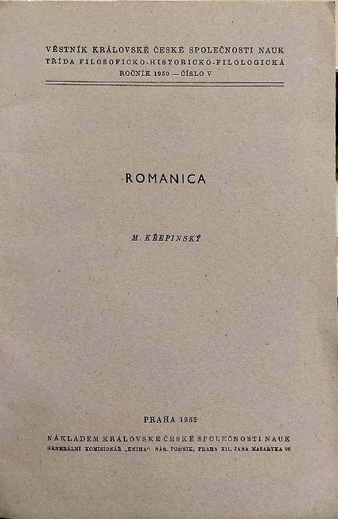 Romanica.