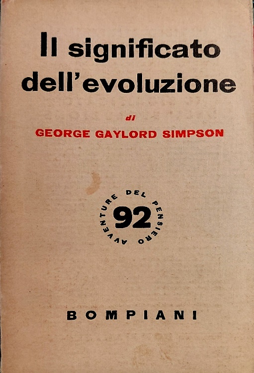 Il significato dell' evoluzione.
