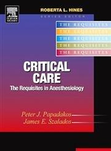 9780323022620-Critical Care: The Requisites In Anesthesiology.