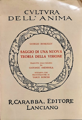 Saggio di una nuova teoria della visione.