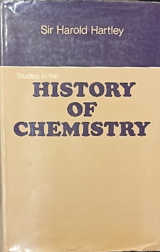 Studies in the History of Chemistry.