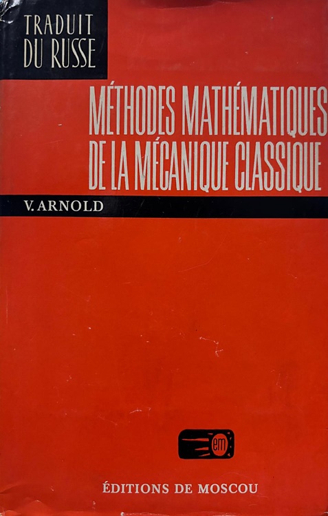 Méthodes mathématiques de la mécanique classique.