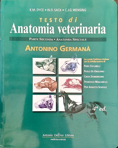 9788872874660-Libro di anatomia veterinaria. Parte Seconda: Anatomia speciale.