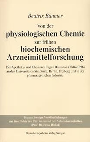 9783769221039-Von der physiologischen Chemie zur frühen biochemischen Arzneimittelforschung.,