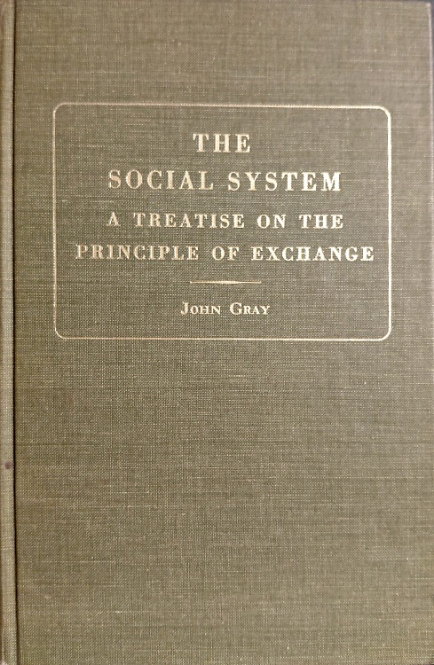 9780678009628-The social system;: A treatise on the principle of exchange.