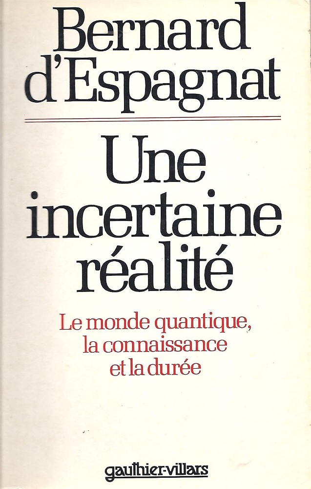 9782040164041-Une incertaine rèalitè. Le monde quantique, la connaissance et la durée.