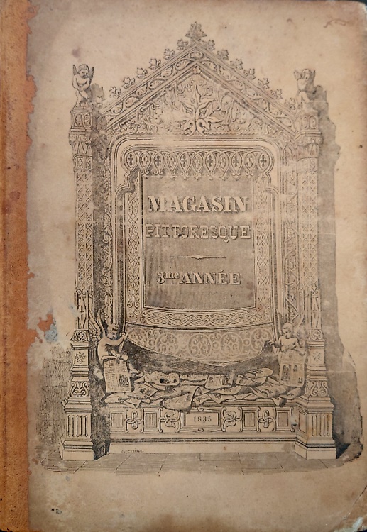 Le Magasin Pittoresque, année 1835. Vingt troisieme Année.