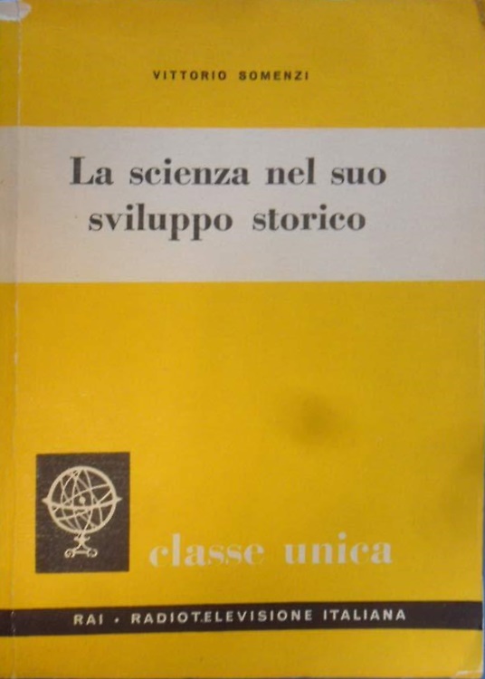 La scienza nel suo sviluppo storico.