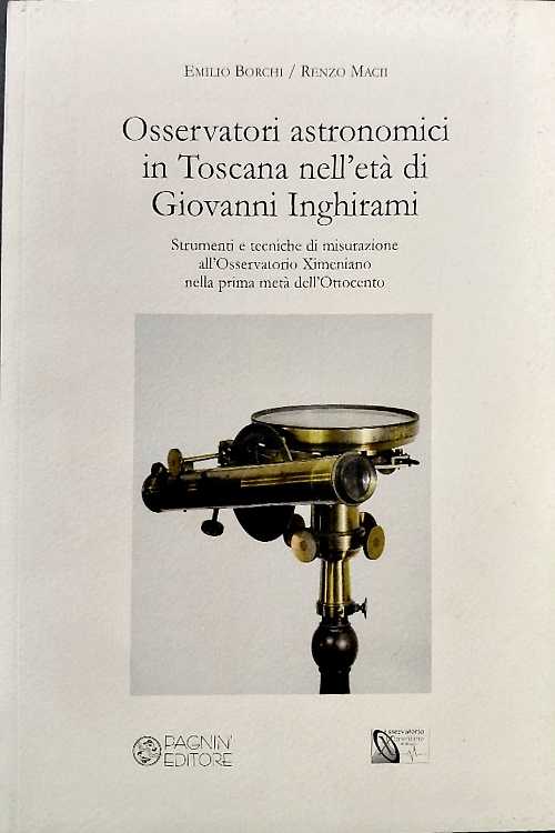 9788882513474-Osservatori astronomici in Toscana nell'età di Giovanni Inghirami.