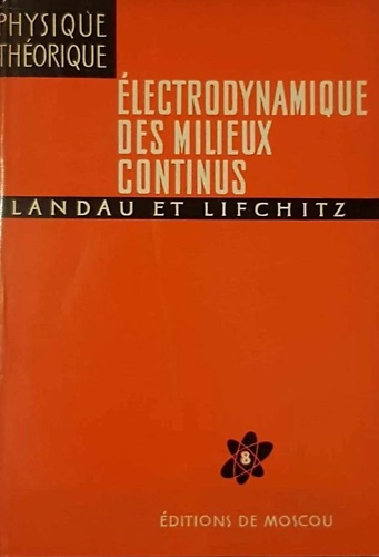 Electrodinamique des milieux continus.