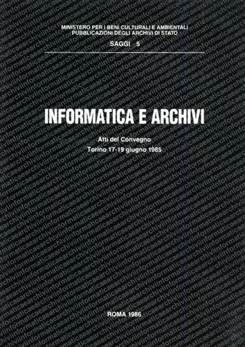 Informatica e archivi.