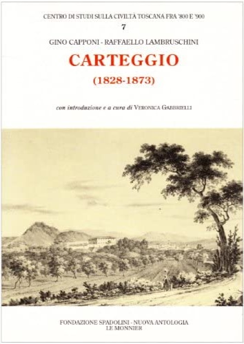 9788800841009-Carteggio 1828-1873.