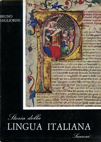 Storia della lingua italiana.