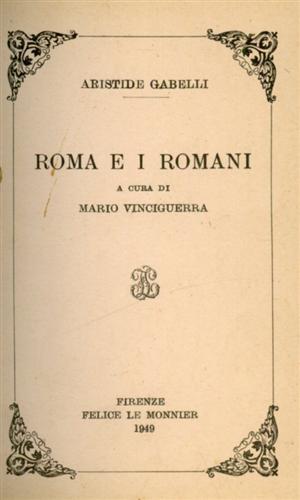Roma e i Romani.