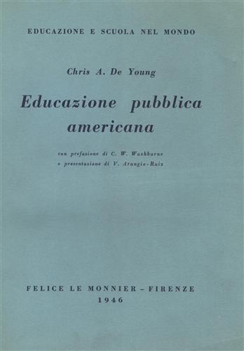 Educazione pubblica americana.