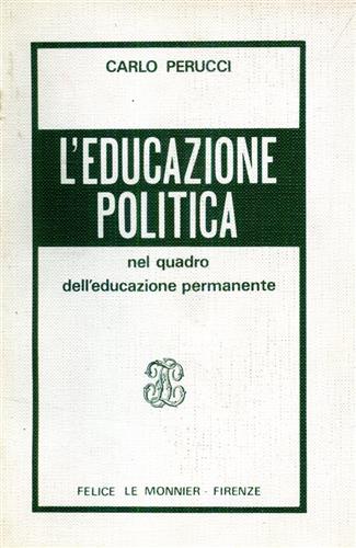 L'educazione politica nel quadro dell'educazione permanente.