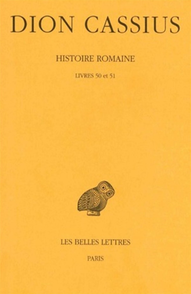 9782251004167-Histoire romaine. Livres 50 & 51. (Années 32-30).