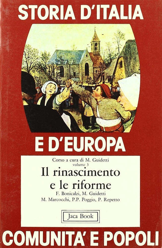 9788816400474-Storia d'Italia e d'Europa. Vol.III: Il Rinascimento e le Riforme.